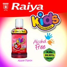 Raiya Kids Mouthwash (Apple)